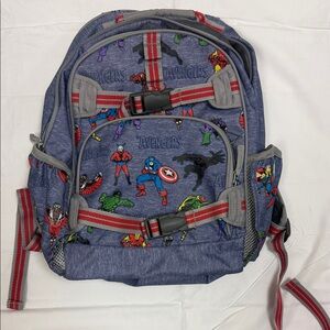 Pottery Barn Kids Avengers Backpack - Blue and Red